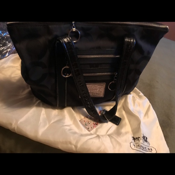 Coach black bag - Picture 5 of 8